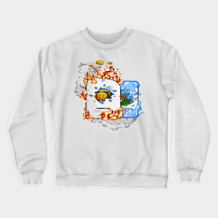 Presearch - The Token Burn NFT Crewneck Sweatshirt